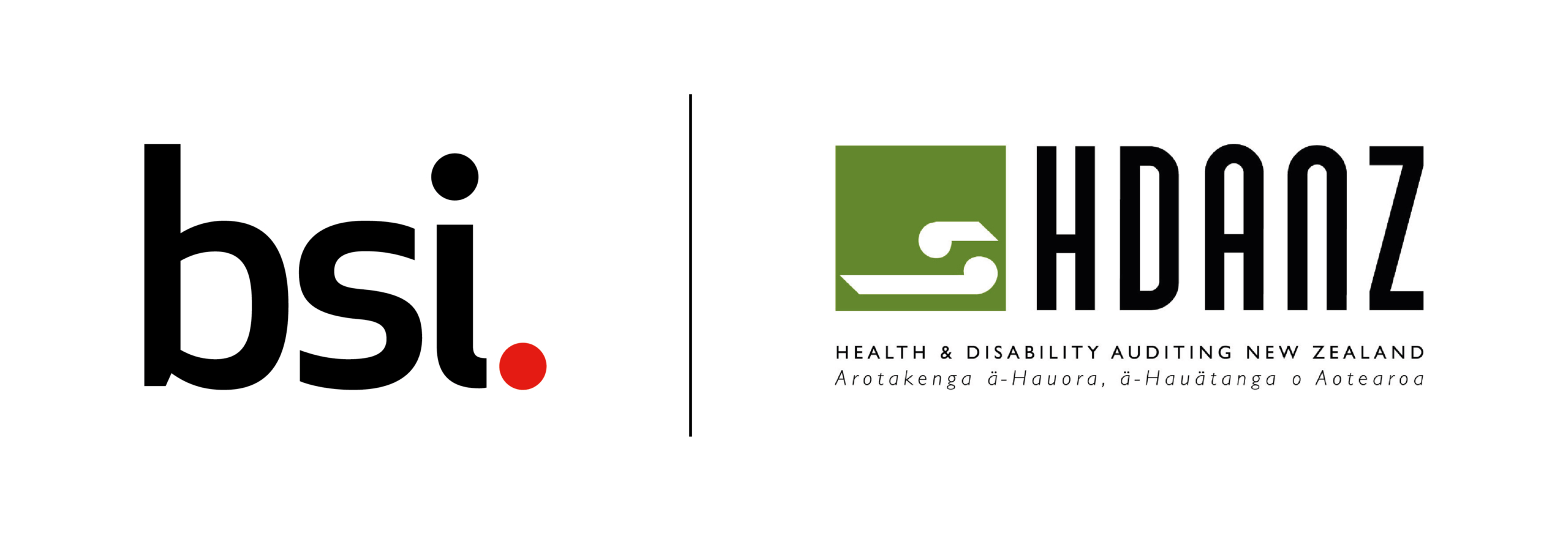 BSI and HDANZ logos